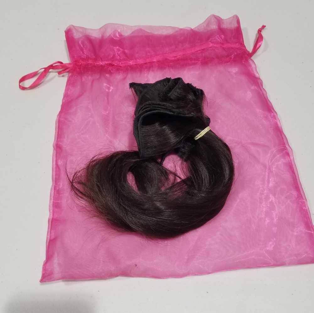 18" Precut Wefted Indian Hair Bundle